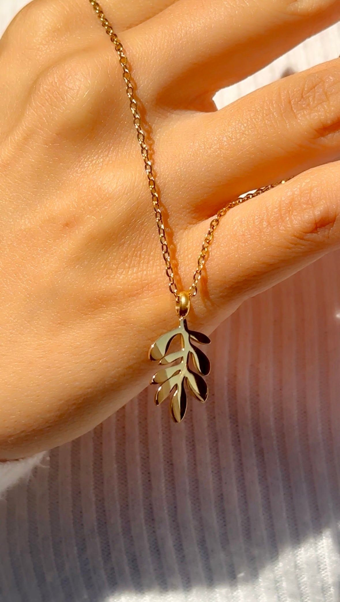 Collier - Branche d'Olivier