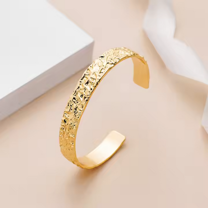 Bracelet cercle martelé