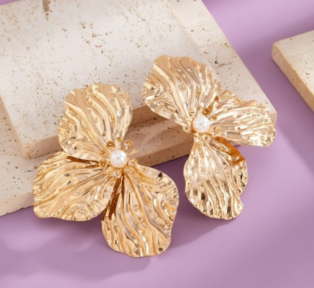 Boucles d’oreilles « Orchidéo Royale »