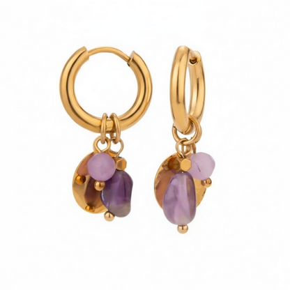 Boucles d’oreilles « Rose Délicate »