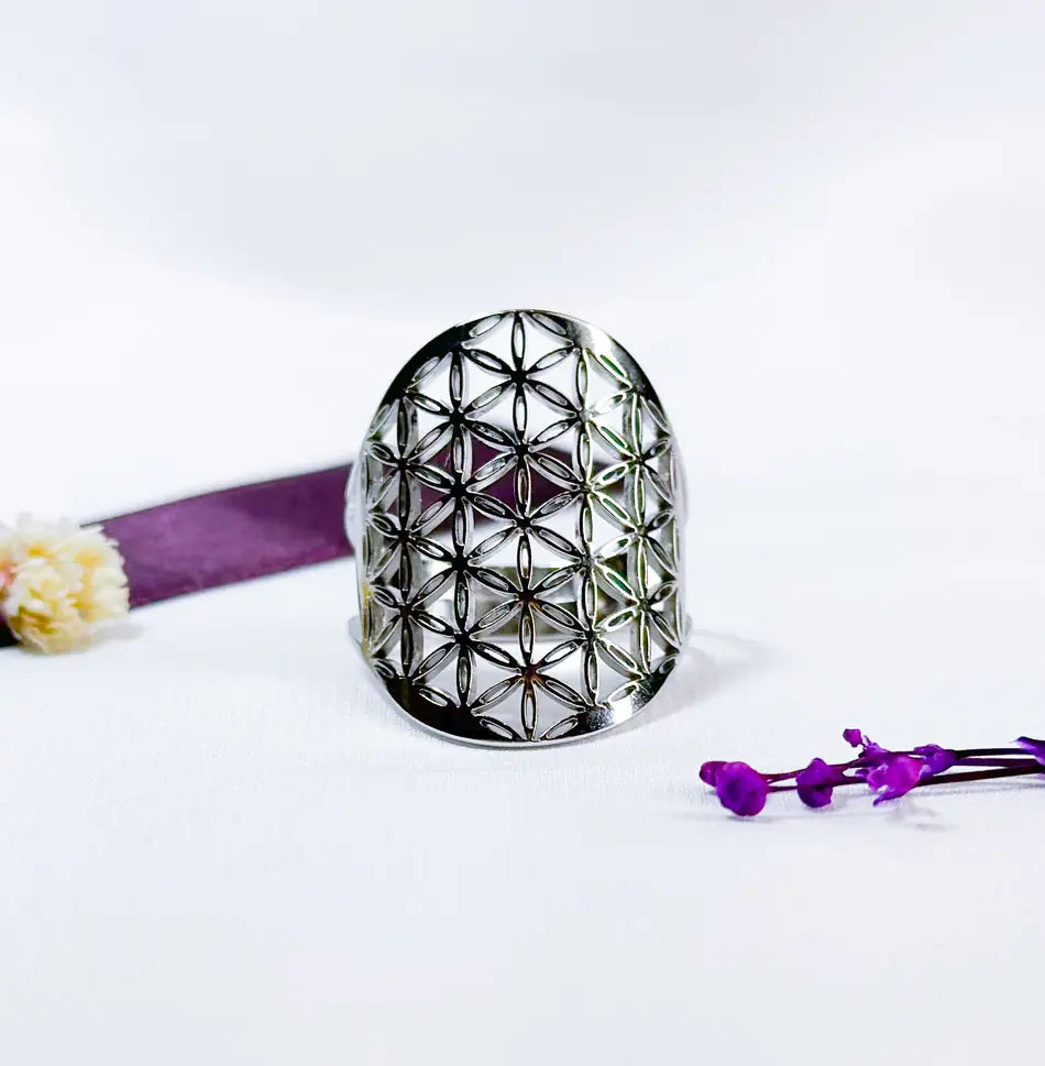 Bague Adenta – Étoiles géométriques