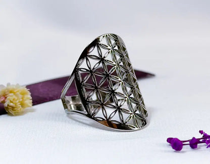 Bague Adenta – Étoiles géométriques - Image 2