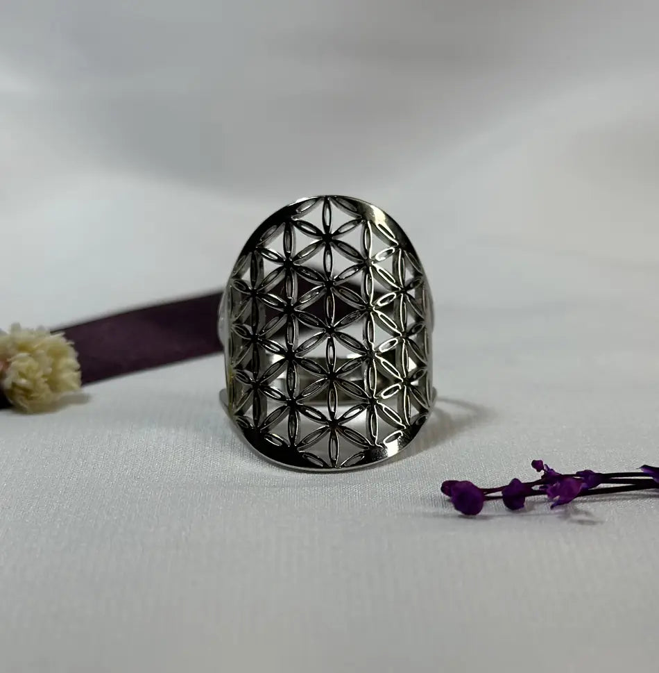 Bague Adenta – Étoiles géométriques - Image 4