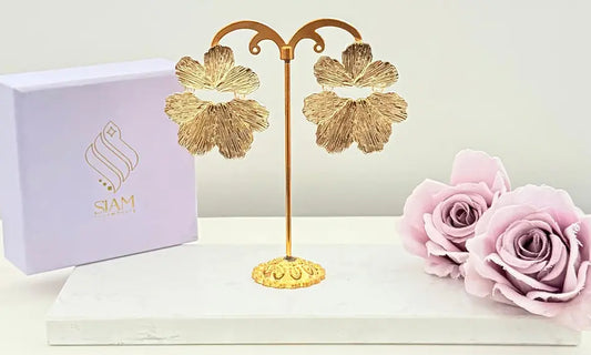 Boucles d’oreilles « Éclat de Pétales »