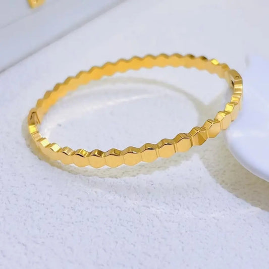 Bracelet Géométrique Hexagonal
