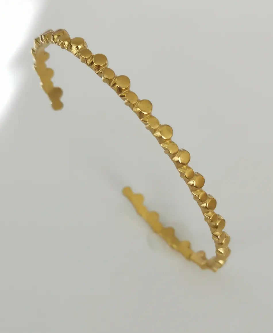 Bracelet Jonc “charme figé”