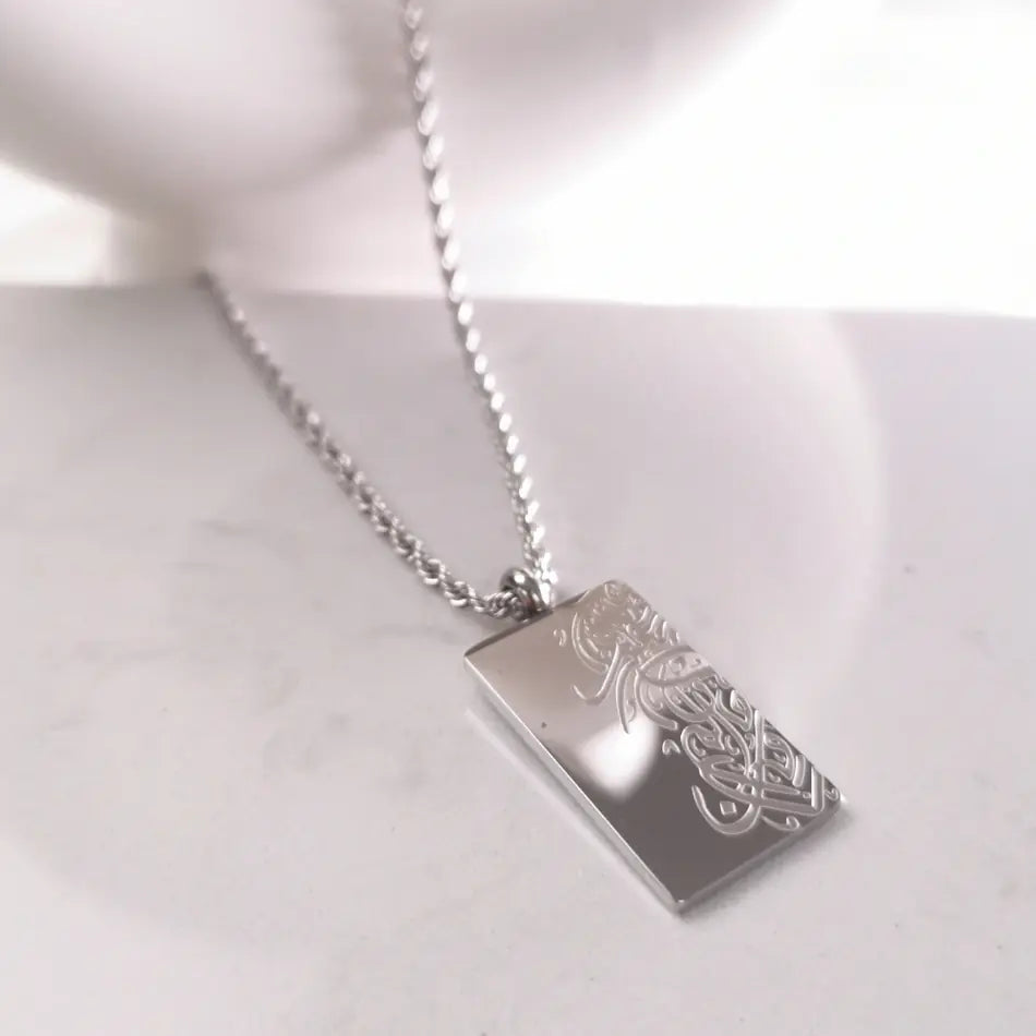 Collier Design Calligraphie Arabe - Image 5