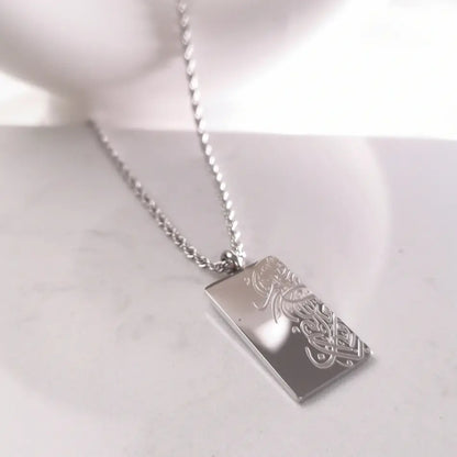 Collier Design Calligraphie Arabe - Image 5