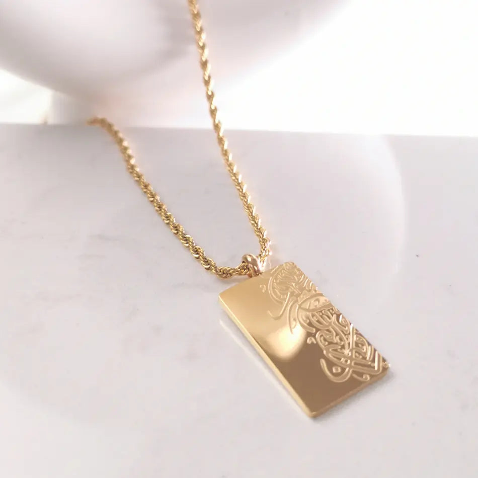 Collier Design Calligraphie Arabe - Image 6