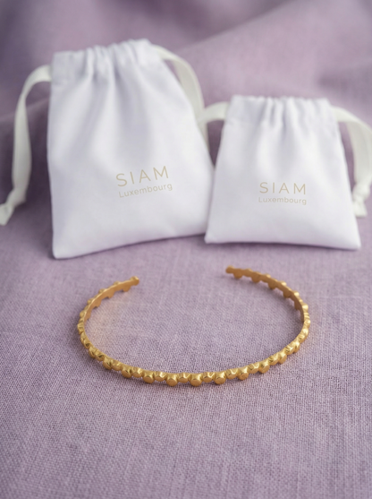 Bracelet Jonc  - charme figé