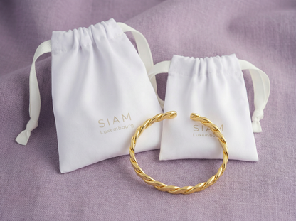 Bracelet Jonc - Vanille