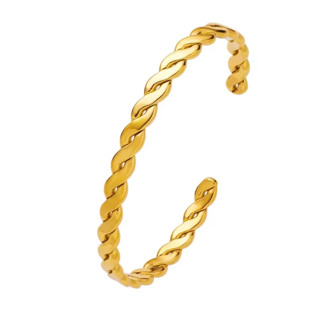 Bracelet Jonc - Vanille