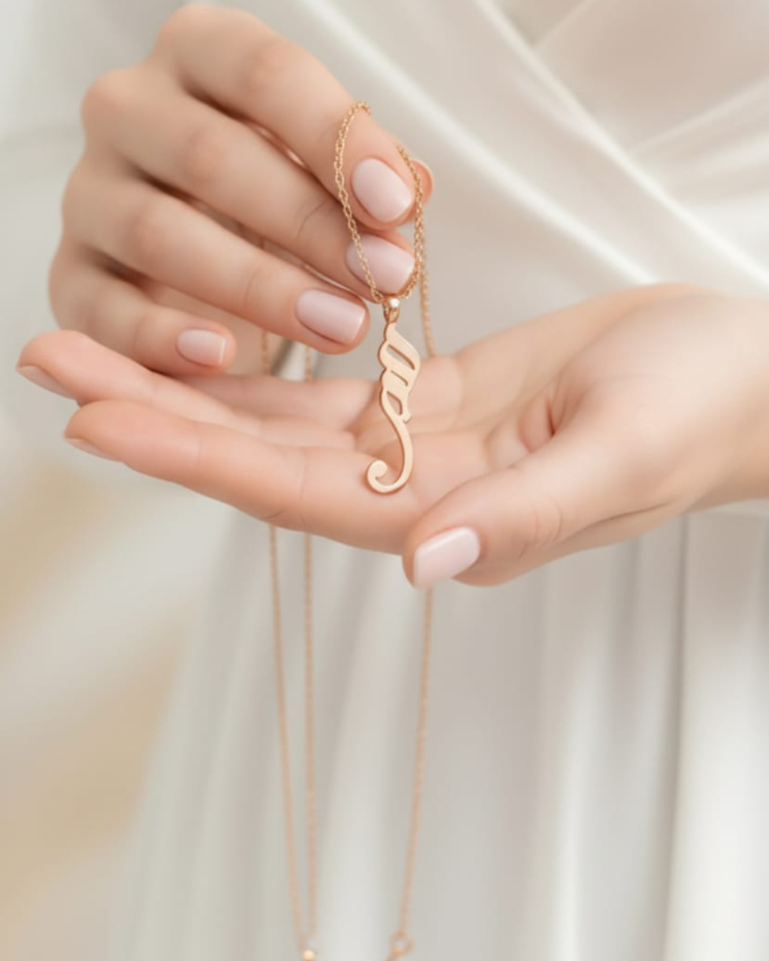 Collier Pendentif Arabe "Sabr" - Acier inoxydable